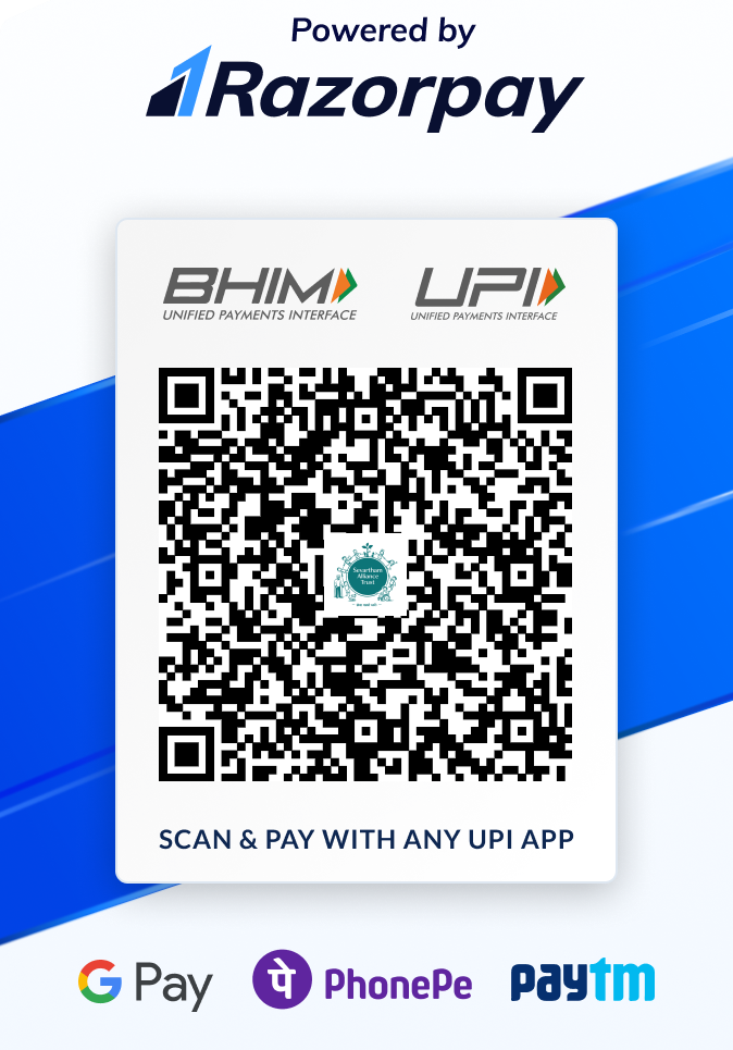 Sevartham Alliance Trust — Razorpay Payment QR