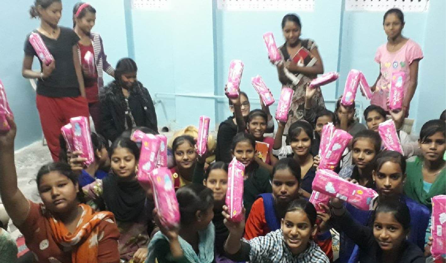 Chuppi Tod menstrual hygiene session